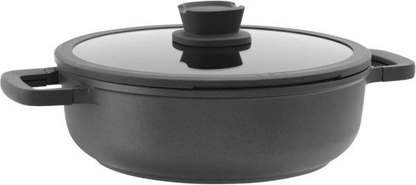 Berghoff Leo Stone Yapışmaz Kapaklı Alüminyum Döküm 2 Saplı Sote Tavası 28 Cm - Image 1