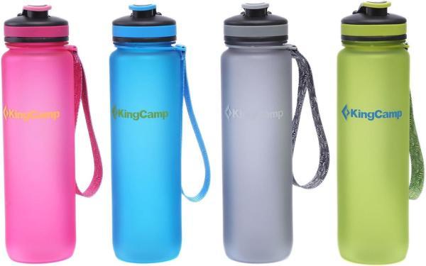 Kingcamp 1000 Ml Su Şişesi Spor Eco Friendly & Bpa Serbest Tritan Plastik Açık Kamp Yürüyüş Için Yog - Image 1