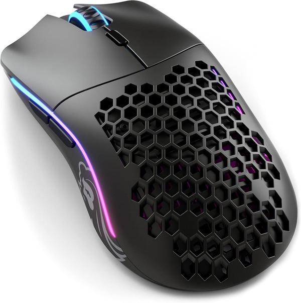 Glorious Model O Rgb Minus Kablosuz Bamf Sensörlü 19000 Dpi 65 Gram Gaming Mouse Mat Siyah - Image 1