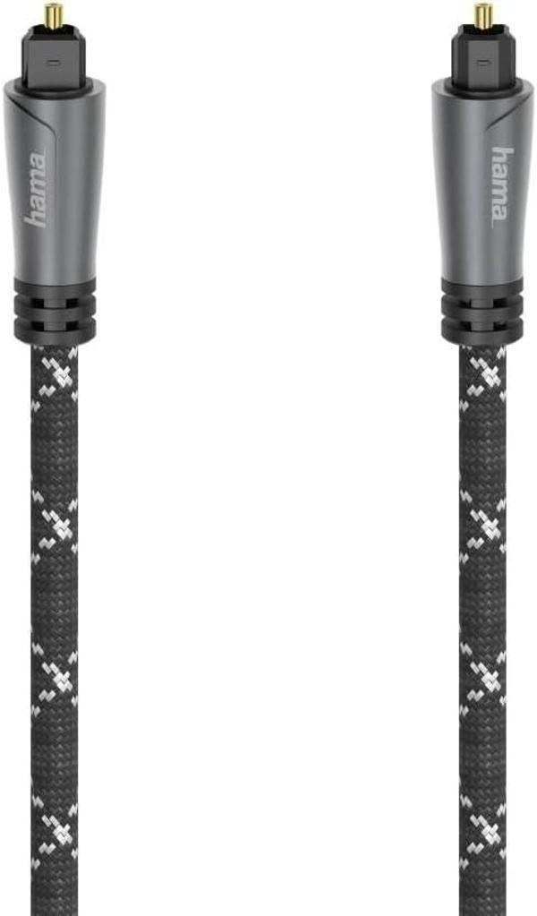 Audio Fiber Optik Kablo, Odt Fiş (Toslink), Metal, - Image 1