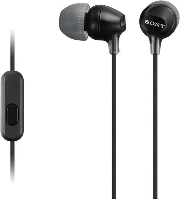 Sony Mdrex15Apb Kablolu Kulak İçi Kulaklık, 1,2 M, Siyah - Image 1