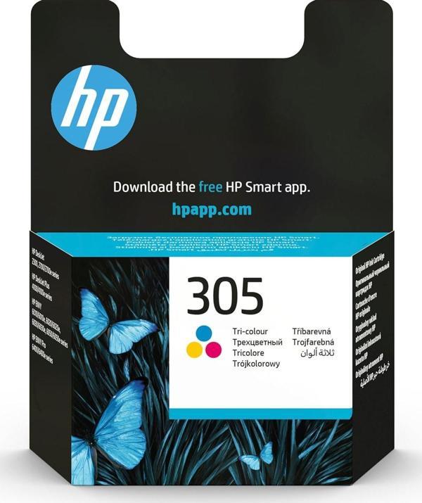 Hp 305 Üç Renkli Mürekkep Kartuş (3Ym60Ae) - Image 1