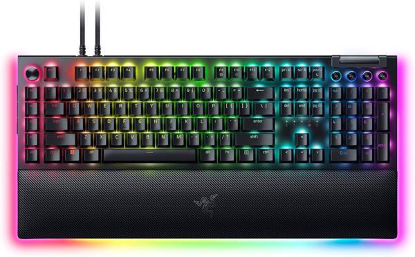 Razer Blackwidow V4 Pro (Yeşil Anahtar) - Mekanik Oyun Klavyesi (Tıklamalı Mekanik Anahtarlar, Komut - Image 1