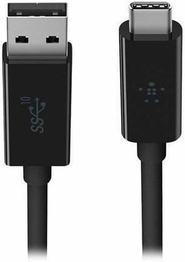 Belkin Usb 3.1 Usb-C - Usb-A Kablosu, 0,9 M (Usb-If Sertifikalı, 10 Gbps, Ultra Hd 4K), Siyah - Image 1