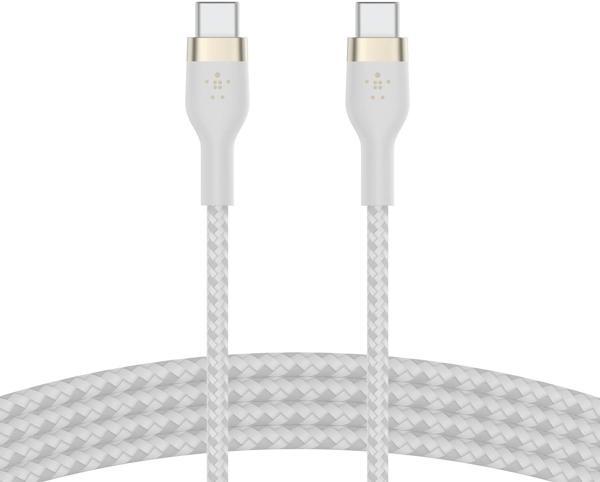 Belkin Boostcharge Pro Flex Örgülü Usb C Tipi - C Kablosu (1M/6,6Ft), Usb-If Sertifikalı Güç Dağıtım - Image 1