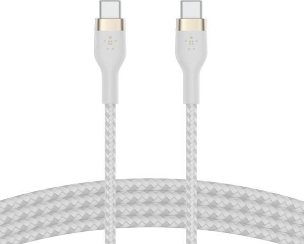 Belkin Boostcharge Pro Flex Örgülü Usb C Tipi - C Kablosu (1M/6,6Ft), Usb-If Sertifikalı Güç Dağıtım - Image 1