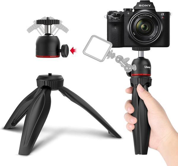 Ulanzi Mt-17 Masaüstü Vlog Tripod, Siyah - Image 1