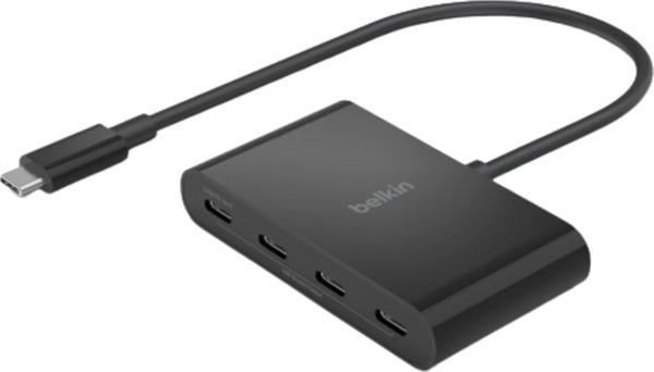 Belkin Connect Usb-C™ To 4-Port Usb-C Hub, Multiport Adaptör 4 Usb-C 3.2 Gen2 Ports & 100W Pd , Max  - Image 1