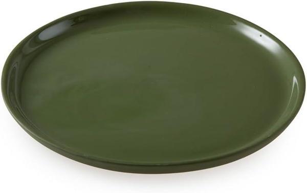 Jumbo Golf Line Yeşil Pasta Tabak - Image 1