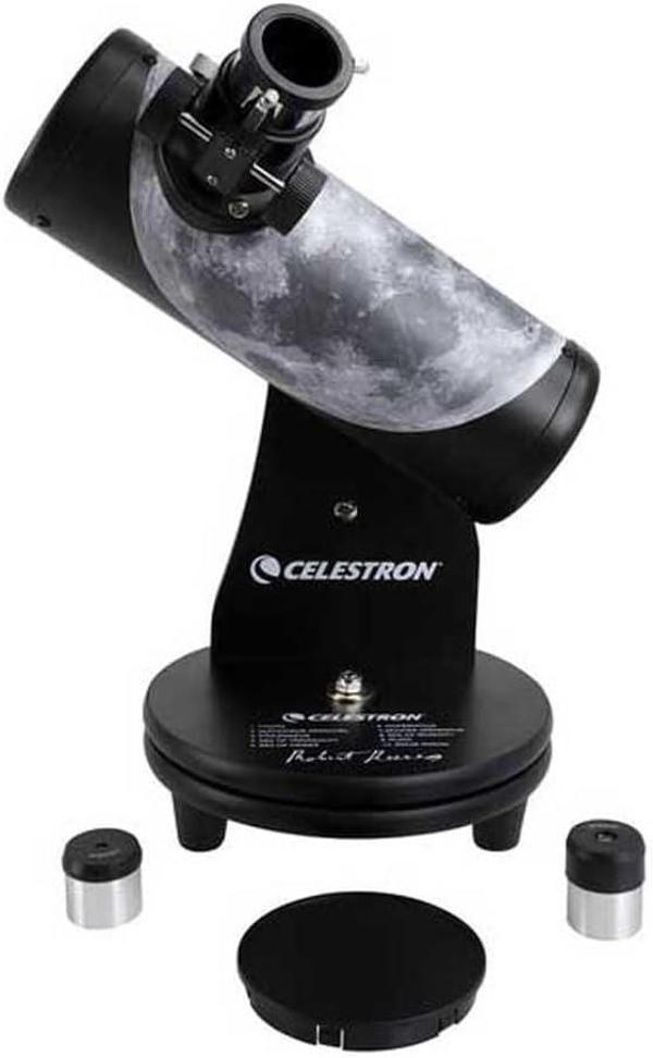 Celestron Firstscope Teleskop, Robert Reeves'Ten Ay, Siyah - Image 1