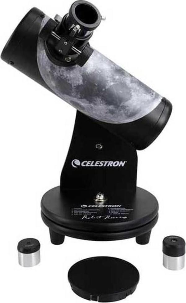 Celestron Firstscope Teleskop, Robert Reeves'Ten Ay, Siyah - Image 1