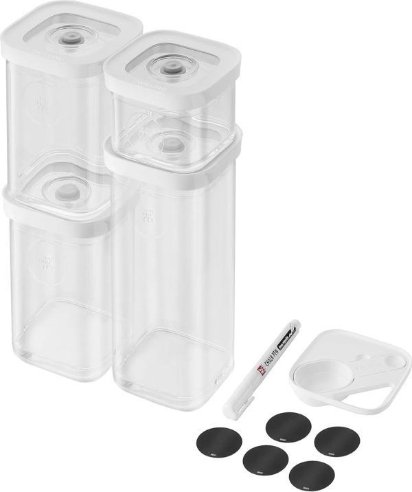 Zwilling Fresh & Save Cube Seti, S Beden, 6 Parçalı Saklama Seti, 4 X Küp Saklama Kutusu Dahil (S, 2 - Image 1