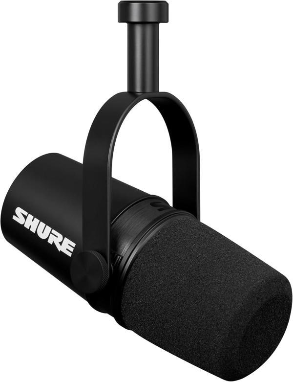 Shure Mv7X, Professional Podcast Microphone, Dynamic Audio Recording, Universal Xlr Compatible, Idea - Image 1