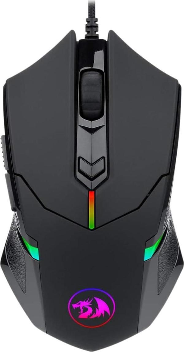 Redragon M601-Rgb 7200Dpi 6 Tuş Oyuncu Kablolu Mouse - Image 1