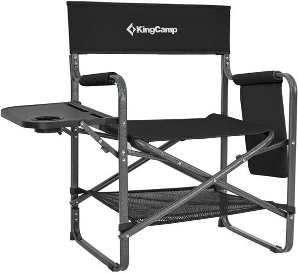 Kingcamp Ash Compact Katlanır Kamp Sandalyesi Black - Image 1