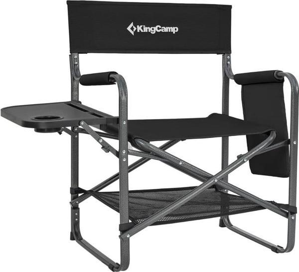 Kingcamp Ash Compact Katlanır Kamp Sandalyesi Black - Image 1