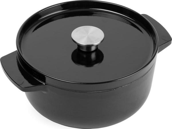 Kitchenaid Cast Iron 22 Cm/3,3 L Kapaklı Güveç Tenceresi, Yüksek Kaliteli, Sağlam Ve Uzun Ömürlü, Kı - Image 1