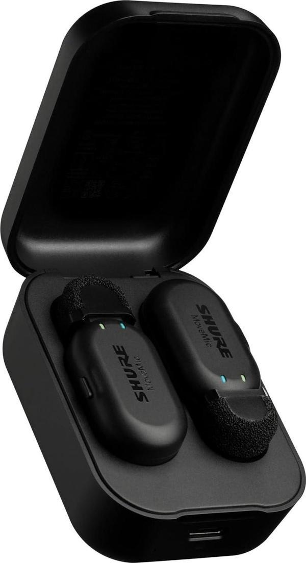 Shure Movemic Two, Two Channel Direct To Phone Wireless Lavalier Microphone System, Portable, Premiu - Image 1
