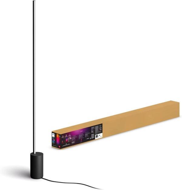 Philips Hue Gradient Signe Akıllı Led Zemin Işığı, Lambader, Siyah - Image 1