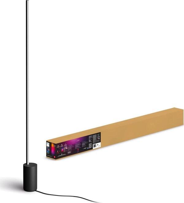 Philips Hue Gradient Signe Akıllı Led Zemin Işığı, Lambader, Siyah - Image 1