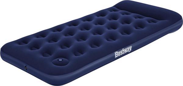 Bestway 1.88 M X 99 Cm X 28 Cm Büyük Şişirilebilir Yatak, Iki Entegre Ayak Pompası Ile - Image 1