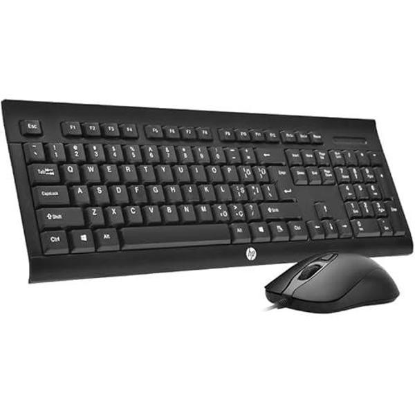 Hp Km100 Kablolu Klavye Mouse Set Kurulumu Kolay Tak Çalıştır Şık Zafir Modern Tasarım Türkçe Q Klav - Image 1