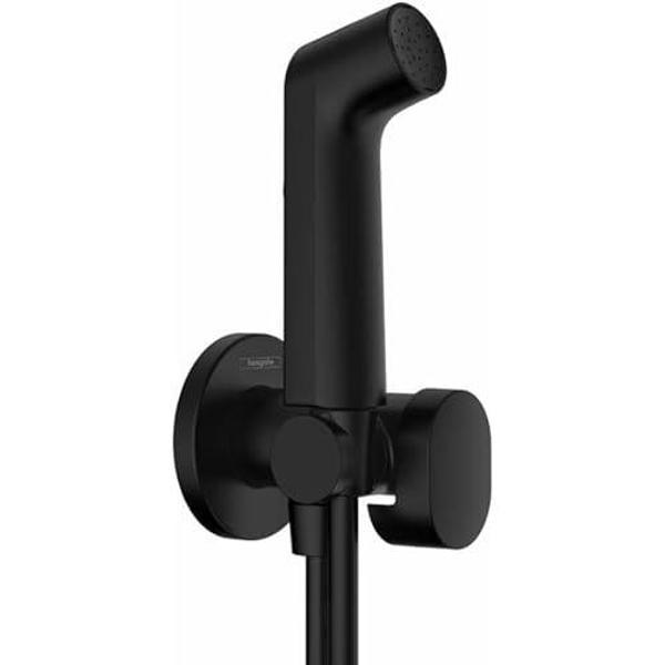 Hansgrohe Bidette El Duşu 1Jet S Ecosmart Satin Siyah 29230670 - Image 1