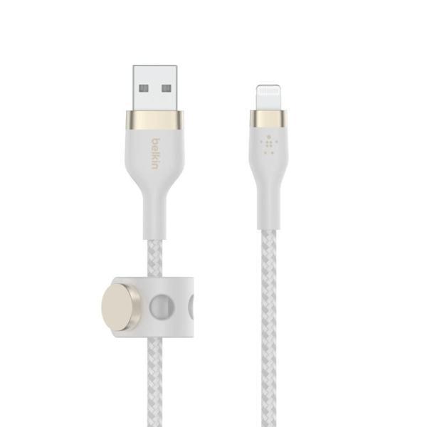 Belkin Boostcharge Pro Flex Örgülü Usb Tip A - Yıldırım Kablosu (1M/3,3Ft), Mfi Sertifikalı Şarj Kab - Image 1