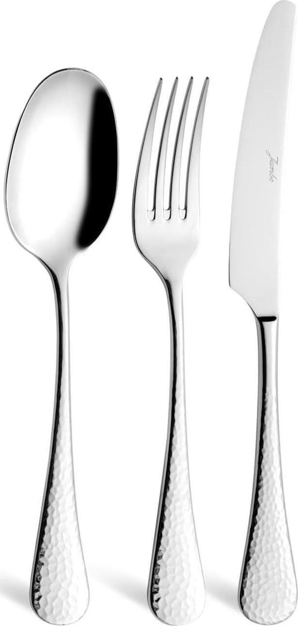 Jumbo 3406 18 Parça 6 Kişilik Yemek Çatal Kaşık Bıçak Seti - Image 1