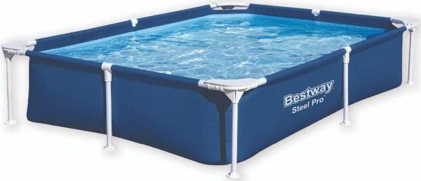 Bestway Steel Pro Dikdörtgen Yer Üstü Havuz 2,21 M X 1.50 M X 43 Cm - Image 1