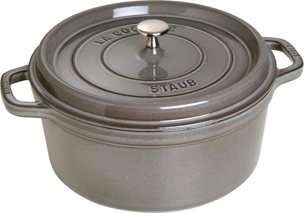 Staub La Cocotte Döküm Tencere, 28 Cm, Grafit Gri, Gri - Image 1