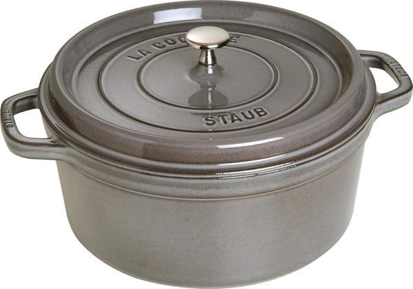 Staub La Cocotte Döküm Tencere, 28 Cm, Grafit Gri, Gri - Image 1