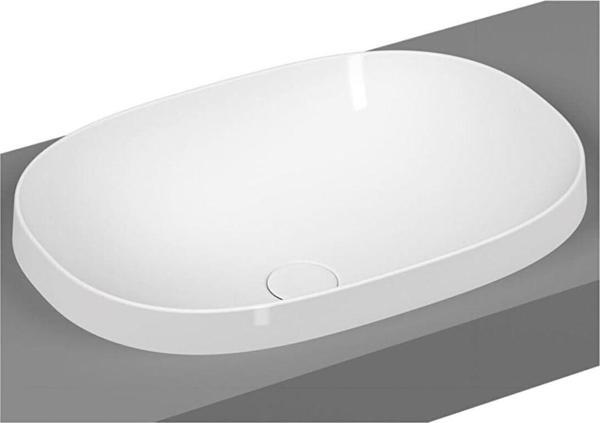 Vitra Frame 5652B403-0016 Tezgah Üstü Oval Lavabo 55 Cm, Beyaz - Image 1