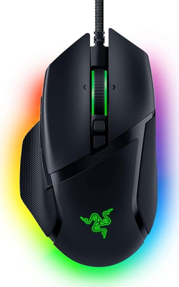 Razer Basilisk V3 - Kablolu, Özelleştirilebilir Oyun Faresi, Chroma Rgb Ile, Pc/Mac Için (10+1 Progr - Image 1