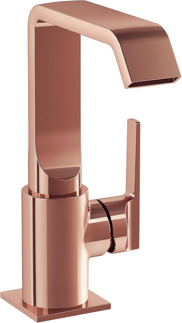 Vitra Suit A4261629 Lavabo Bataryası, Yandan Soft Bakır - Image 1