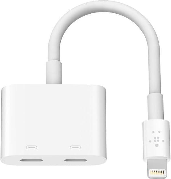 Belkin Lightning Audio + Charge Rockstar Adaptör (Iphone Lightning Audio Adaptör/ Iphone 15/15 Plus, - Image 1
