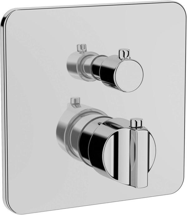 Artema Suit U A42674 Ankastre Termostatik Banyo Bataryası, Sıva Üstü, V-Box, Krom - Image 1