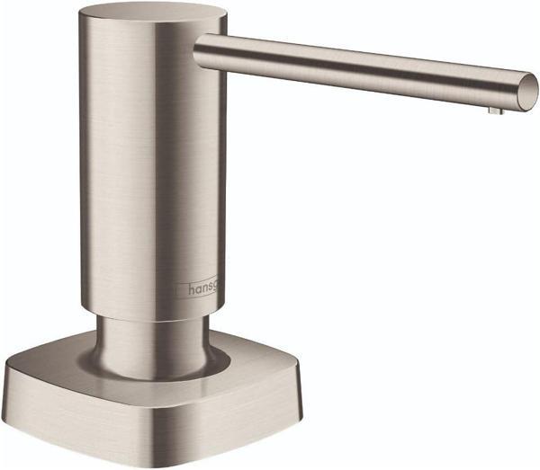 Hansgrohe 40468801 Sabun Metris Dispenseri, Çelik Optik - Image 1