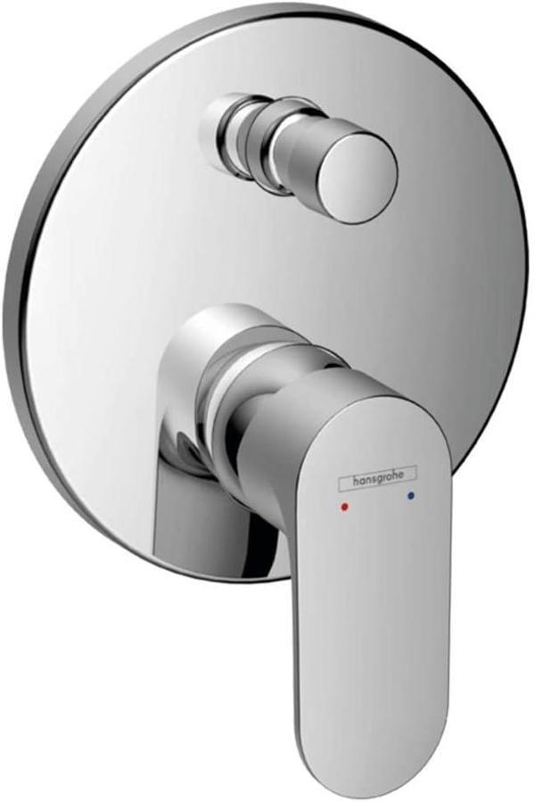 Hansgrohe Rebris S Küvet Armatürü, Sıva Altı Banyo Armatürü, 2 Fonksiyonlu, Krom - Image 1