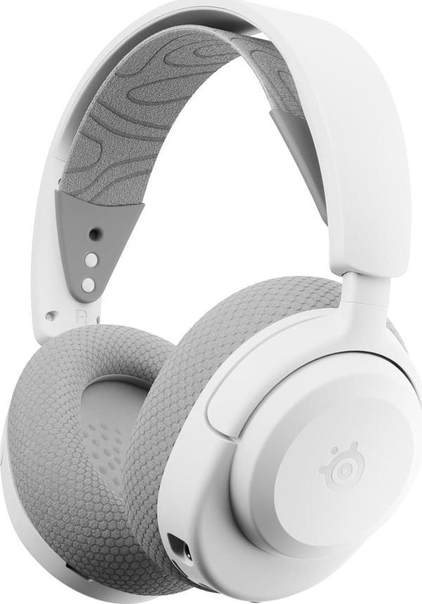 Steelseries Arctis Nova 3P Wireless Beyaz Gaming Kulaklık - Mobil Uygulama Ile Kontrol - 40 Saat Pil - Image 1