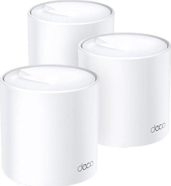 Tp-Link Deco X60 3-Pack, Ax5400 Mbps, 1 Ghz Dört Çekirdekli Cpu, Wpa3, Ofdma Ve Mu-Mimo, 150 Cihaza  - Image 1