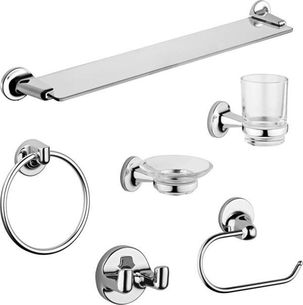 Vitra Marin A44924 Aksesuar Seti 6 Parça Krom - Image 1