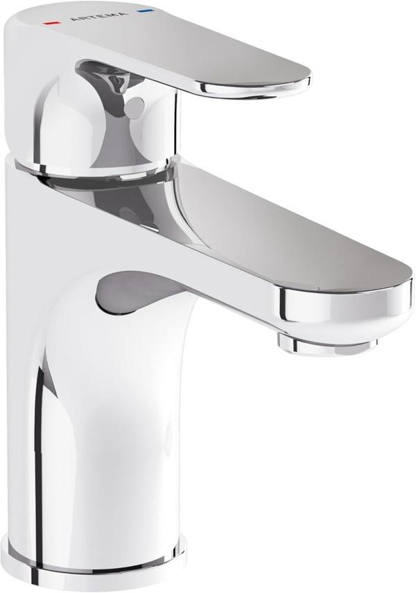 Vitra Ovalis A42797 Lavabo Bataryası, Krom - Image 1