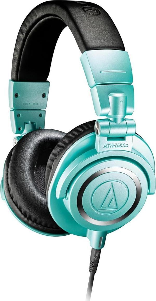 Audio-Technica Ath-M50Xib Kablolu Kulaklık, Sınırlı Üretim Buz Mavisi - Image 1