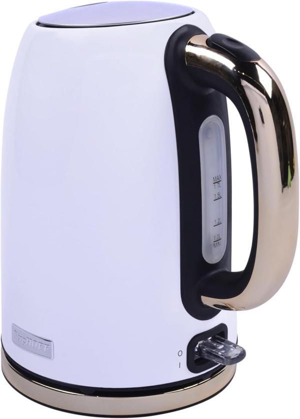 Berghoff Worldwide Gem Titan 1.7 Litre Parlak Beyaz Gold Su Isıtıcısı - Image 1