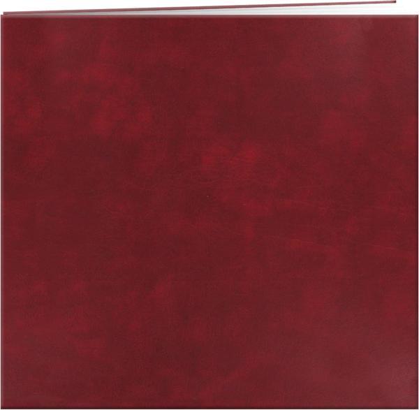 Pioneer Photo Albums Leatherette Post Bound 12"X12"-Burgundy - Image 1