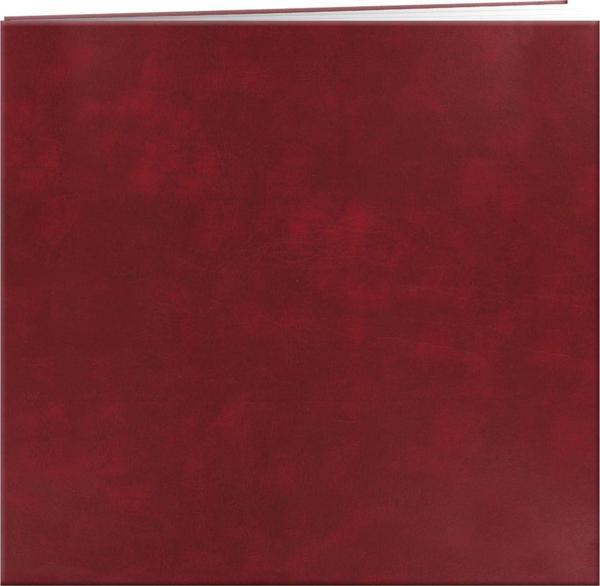 Pioneer Photo Albums Leatherette Post Bound 12"X12"-Burgundy - Image 1