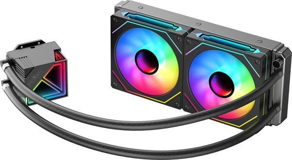 James Donkey Lugis Jdc240 Argb 240mm Sıvı İşlemci Soğutucu Am5 Ve Lga1700 Uyumlu - Image 1