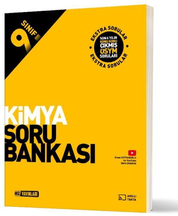 Hız 2026 9. Sınıf Kimya Soru Bankası Güncel Müfredat - Hız Yayınları - Image 1