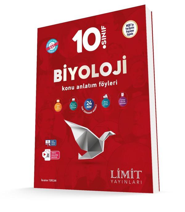 Limit 2026 10. Sınıf Biyoloji Konu Anlatım Föyleri Güncel Müfredat - Limit Yayınları - Image 1